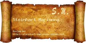 Steinhart Marianna névjegykártya